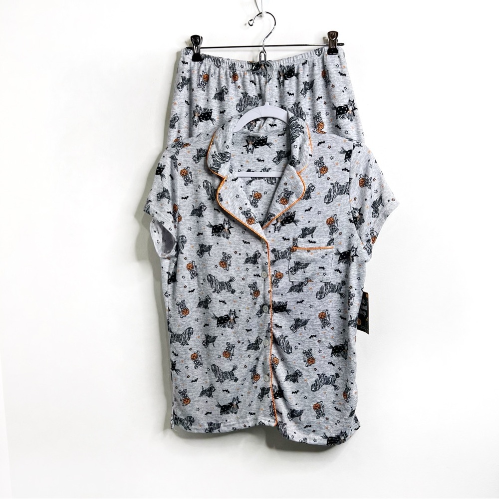 Trick or Treat Sleep Comfy Soft Costume Dogs Shorts PJ Set NWT